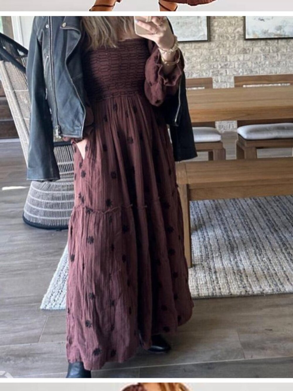 Free People Dahlia Embroidered Maxi Dress - Picture 5 of 6